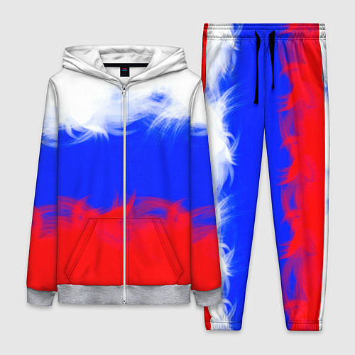 Женский костюм Россия / 3D-Меланж – фото 1