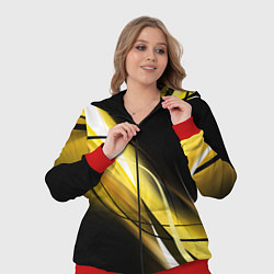 Женский 3D-костюм GEOMETRY STRIPES, цвет: 3D-красный — фото 2