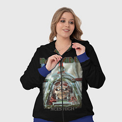 Женский 3D-костюм Iron Maiden, цвет: 3D-синий — фото 2