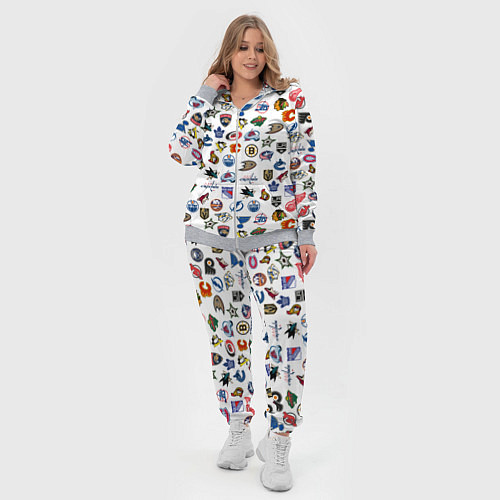 Женский костюм NHL PATTERN Z / 3D-Меланж – фото 4