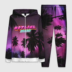 Женский 3D-костюм HOTLINE MIAMI, цвет: 3D-белый
