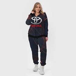 Женский 3D-костюм TOYOTA, цвет: 3D-черный — фото 2