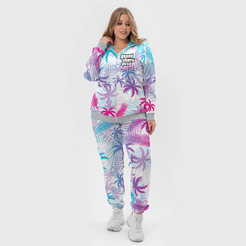 Женский костюм GTA VICE CITY / 3D-Меланж – фото 4