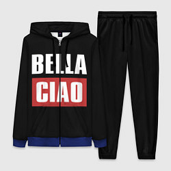 Женский 3D-костюм Bella Ciao, цвет: 3D-синий