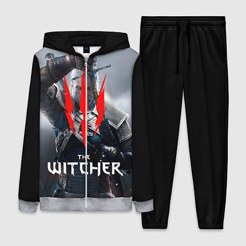 Женский костюм The Witcher / 3D-Меланж – фото 1