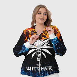 Женский 3D-костюм The Witcher, цвет: 3D-белый — фото 2