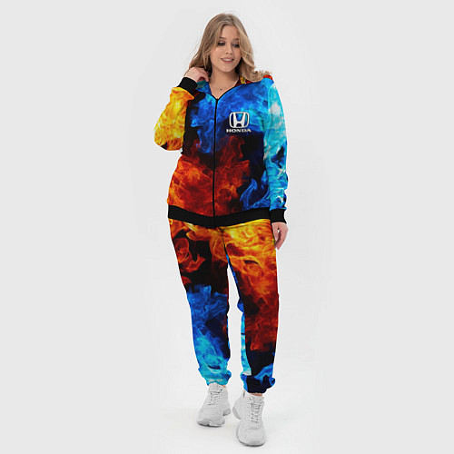 Женский костюм HONDA / 3D-Черный – фото 4
