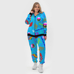 Женский 3D-костюм 6IX9INE, цвет: 3D-черный — фото 2