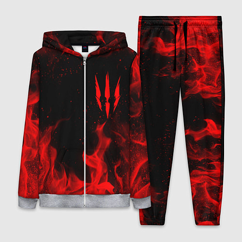 Женский костюм ВЕДЬМАК 3 ГЕРАЛЬТ КОГОТЬ / 3D-Меланж – фото 1