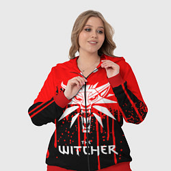 Женский 3D-костюм The Witcher, цвет: 3D-красный — фото 2