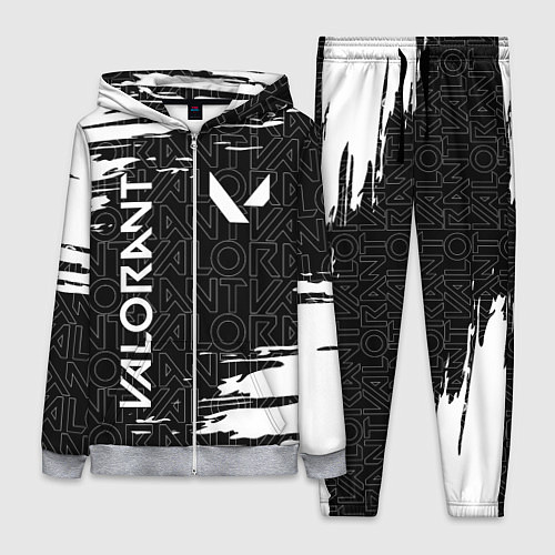 Женский костюм VALORANT ВАЛОРАНТ / 3D-Меланж – фото 1
