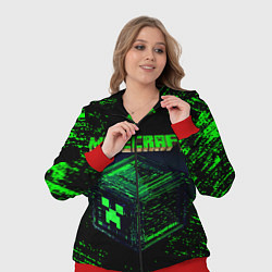 Женский 3D-костюм MINECRAFT, цвет: 3D-красный — фото 2