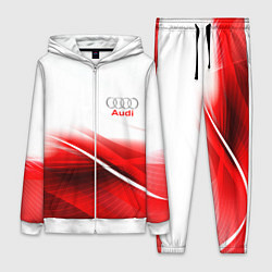 Женский 3D-костюм AUDI, цвет: 3D-белый
