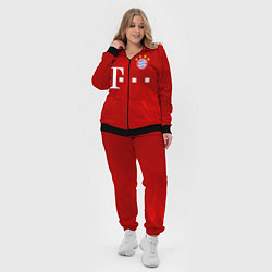 Женский 3D-костюм FC Bayern Munchen, цвет: 3D-черный — фото 2