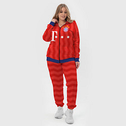 Женский 3D-костюм FC Bayern Munchen униформа, цвет: 3D-синий — фото 2