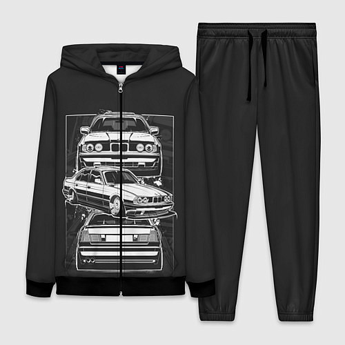 Женский костюм BMW / 3D-Черный – фото 1