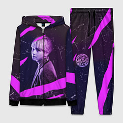 Женский 3D-костюм BTS, цвет: 3D-черный
