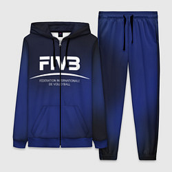 Женский 3D-костюм FIVB Volleyball, цвет: 3D-синий