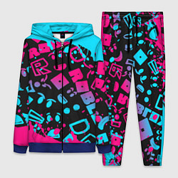 Женский 3D-костюм Roblox, цвет: 3D-синий