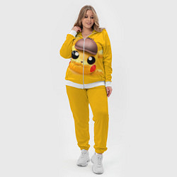 Женский 3D-костюм Pikachu Pika Pika, цвет: 3D-белый — фото 2