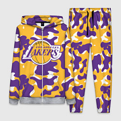 Женский 3D-костюм LA LAKERS ЛЕЙКЕРС, цвет: 3D-меланж