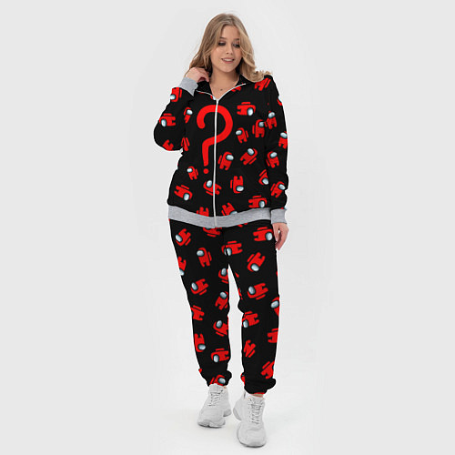 Женский костюм Among us, Who? / 3D-Меланж – фото 4