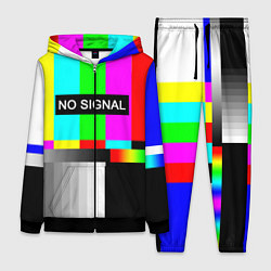 Женский 3D-костюм NO SIGNAL, цвет: 3D-черный