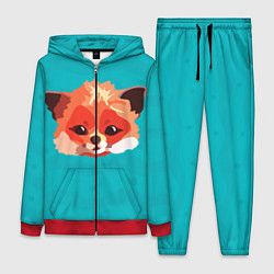 Женский 3D-костюм Лисичка, цвет: 3D-красный