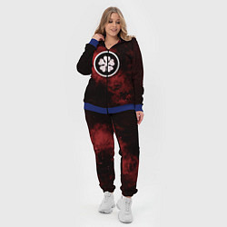 Женский 3D-костюм Черный клевер, цвет: 3D-синий — фото 2