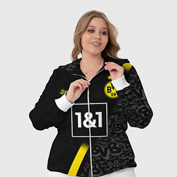 Женский 3D-костюм BORUSSIA выездная сезон 2021, цвет: 3D-белый — фото 2