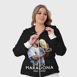 Женский 3D-костюм Diego Maradona, цвет: 3D-белый — фото 2