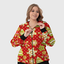 Женский 3D-костюм С Новым Годом!, цвет: 3D-черный — фото 2