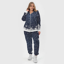 Женский 3D-костюм Атмосфера нового года, цвет: 3D-белый — фото 2