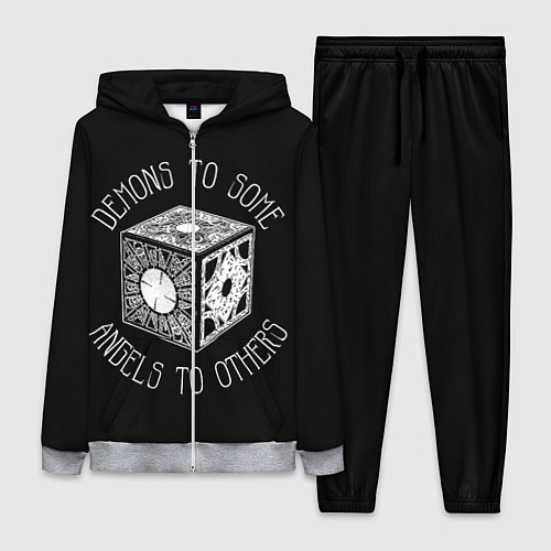 Женский костюм Lemarshans box / 3D-Меланж – фото 1