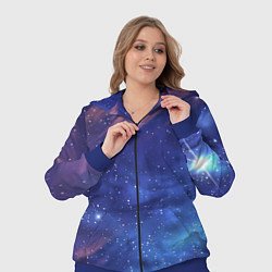 Женский 3D-костюм Звёздное небо, цвет: 3D-синий — фото 2