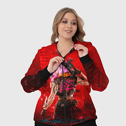 Женский 3D-костюм КИБЕРПАНК 2077, цвет: 3D-черный — фото 2