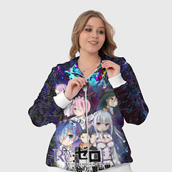 Женский 3D-костюм Re:Zero Жизнь с нуля, цвет: 3D-белый — фото 2