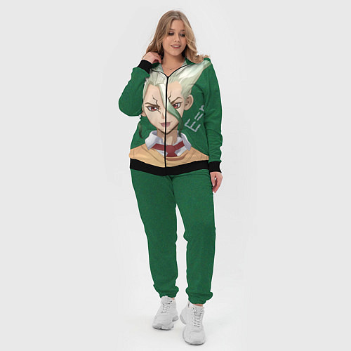 Женский костюм Доктор Стоун / 3D-Черный – фото 4