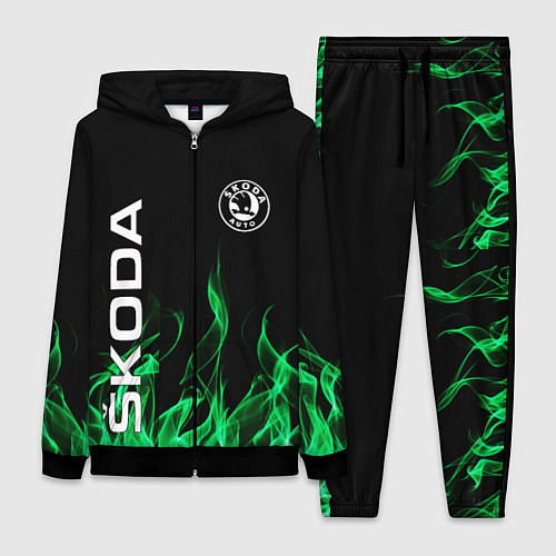Женский костюм SKODA / 3D-Черный – фото 1