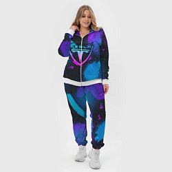 Женский 3D-костюм TESLA NEON, цвет: 3D-белый — фото 2