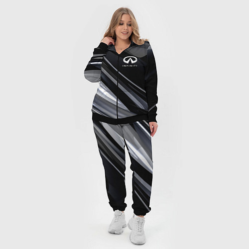 Женский костюм Infiniti / 3D-Черный – фото 4
