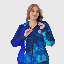 Женский 3D-костюм Volkswagen, цвет: 3D-синий — фото 2