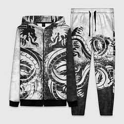 Женский 3D-костюм ДРАКОНЫ DRAGONS, цвет: 3D-черный