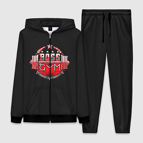 Женский костюм Босс этой качалки / 3D-Черный – фото 1