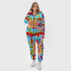 Женский 3D-костюм Year baby Pop art print, цвет: 3D-красный — фото 2
