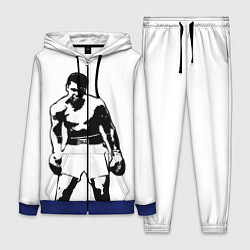 Женский 3D-костюм The Greatest Muhammad Ali, цвет: 3D-синий