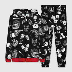 Женский 3D-костюм КРОВОСТОК ТАТУИРОВКИ, цвет: 3D-красный