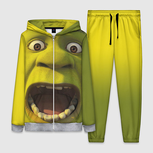 Женский костюм Shrek is Yelling / 3D-Меланж – фото 1