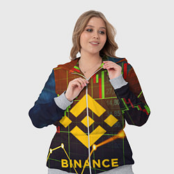 Женский 3D-костюм BINANCE БИНАНС БАНАН, цвет: 3D-меланж — фото 2