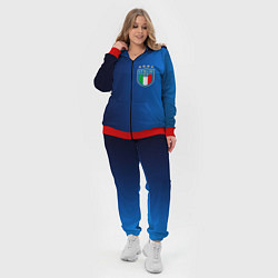 Женский 3D-костюм Сборная Италии, цвет: 3D-красный — фото 2